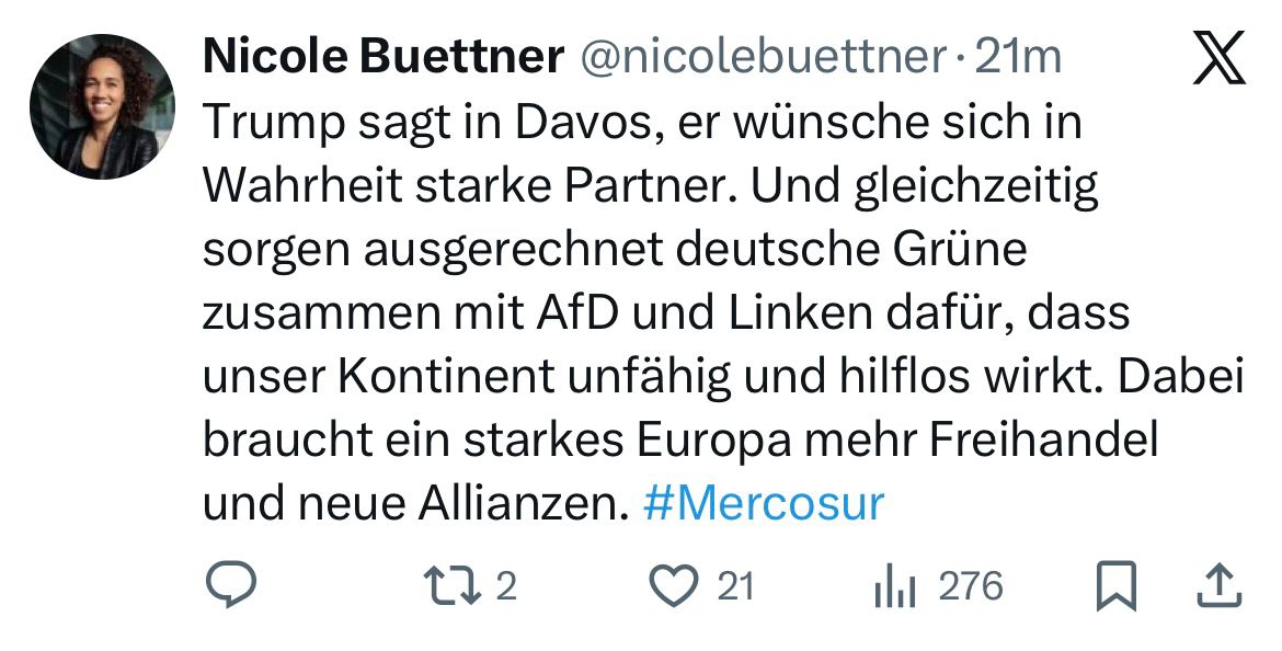 #Mercosur #Nicole Büttner